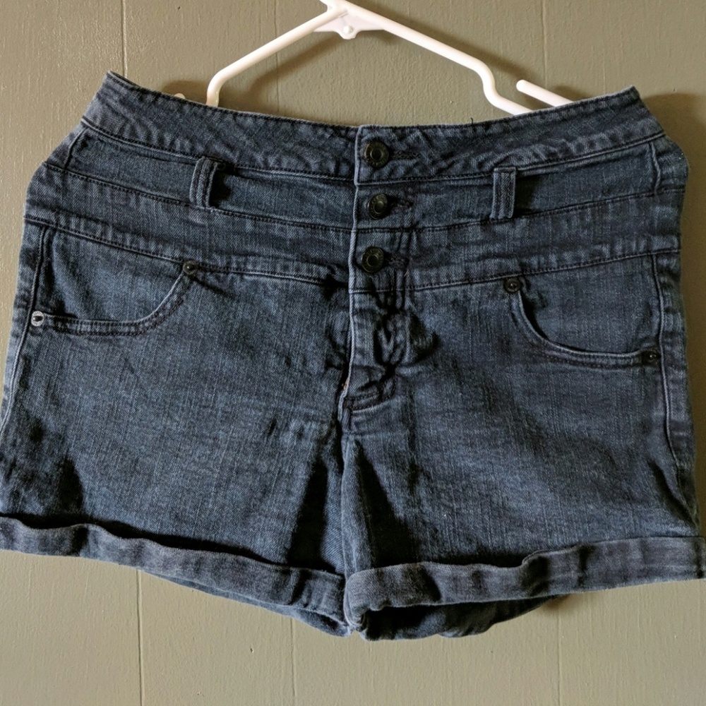 High waisted shorts